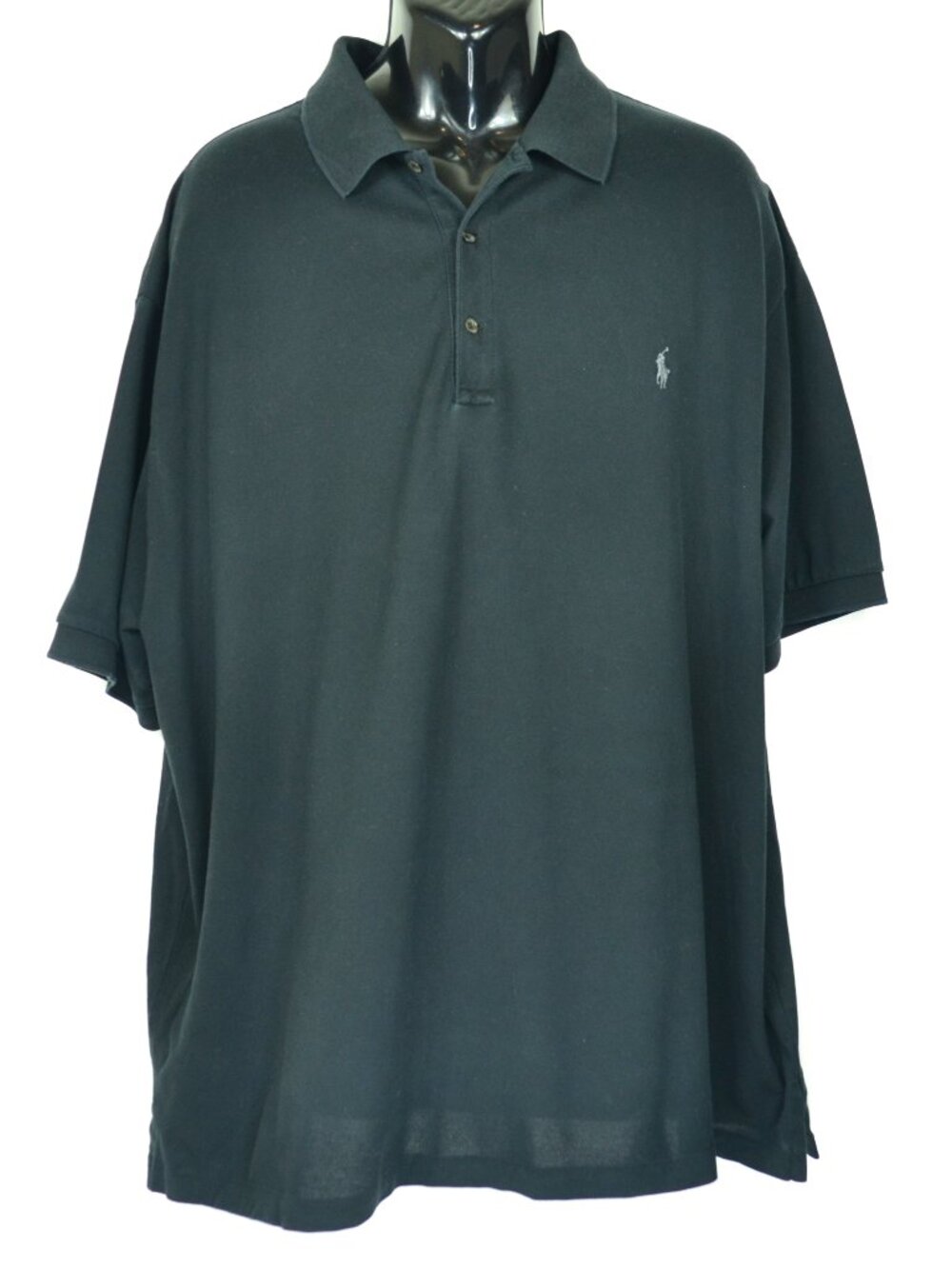 Polo Ralph Lauren Men's Size 3XB Black Cotton Polo Shirt